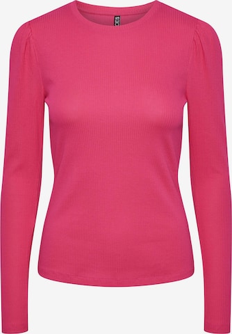 PIECES Shirt 'RUKA' in Roze: voorkant