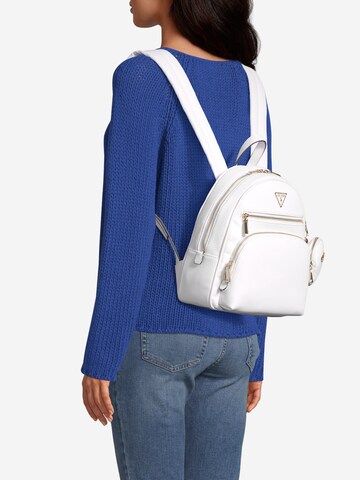 GUESS Backpack 'POWER PLAY' in White