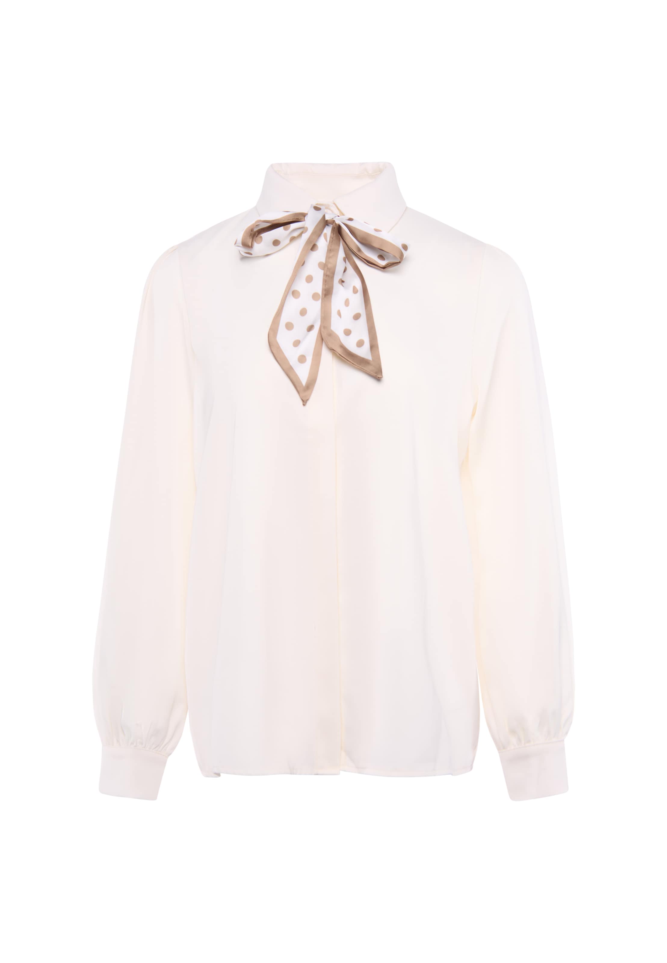 Chemisier usha BLACK LABEL en beige : devant