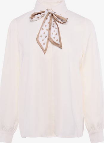 Chemisier usha BLACK LABEL en beige : devant