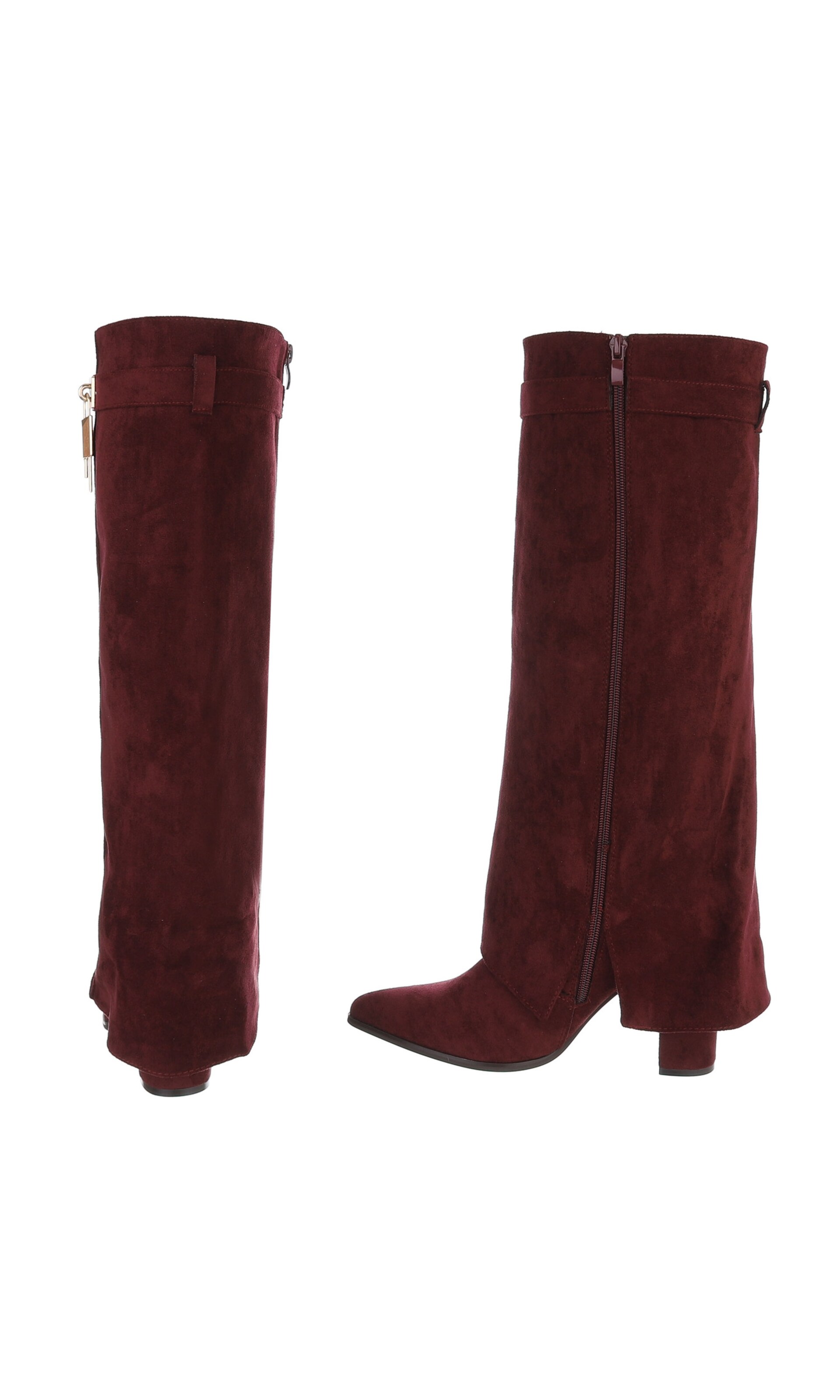 Ital-Design Stiefel in Rot