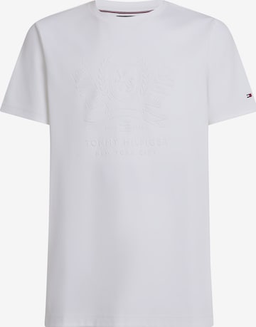 balta TOMMY HILFIGER Marškinėliai: priekis