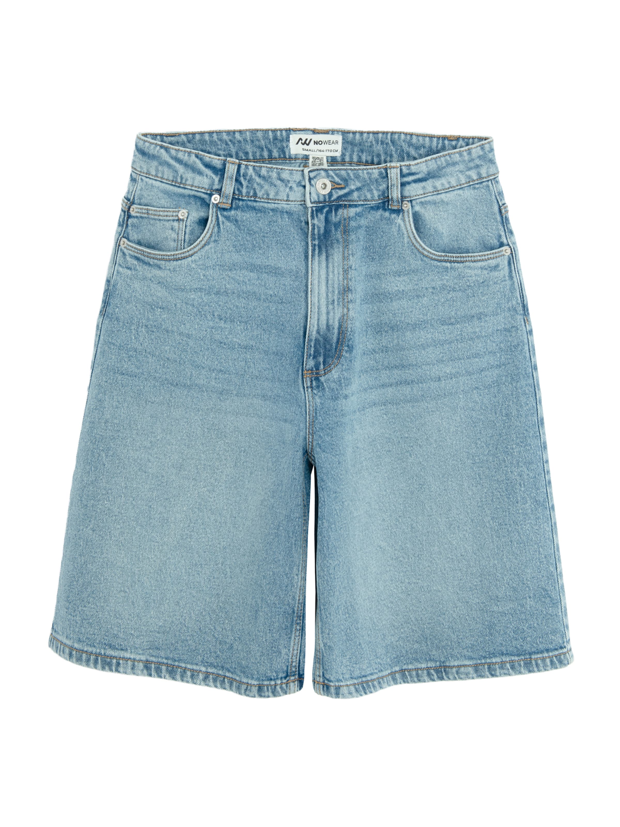 zils NoWear Platas staras Džinsi: no priekšpuses