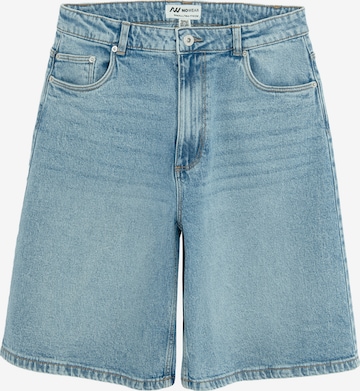 NoWear Wide Leg Farkut värissä sininen: etupuoli