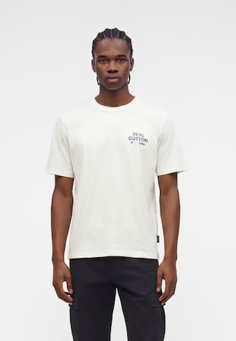 T-Shirt 'JJEDOVER' JACK & JONES en blanc