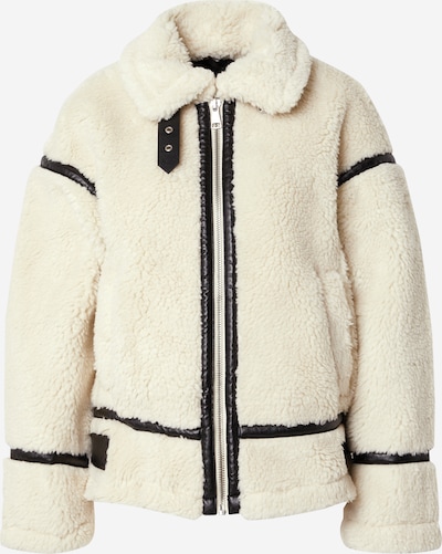 Žieminė striukė iš Sublevel, spalva – gelsvai pilka spalva / juoda, Prekių apžvalga