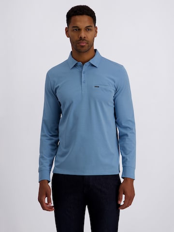 PIERRE CARDIN Shirt in Blauw: voorkant