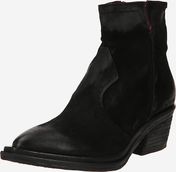 A.S.98 Cowboy Boots 'ISTINT' in Black: front