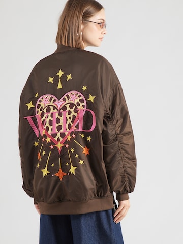 miss goodlife Prehodna jakna 'Wild Heart' | rjava barva: sprednja stran