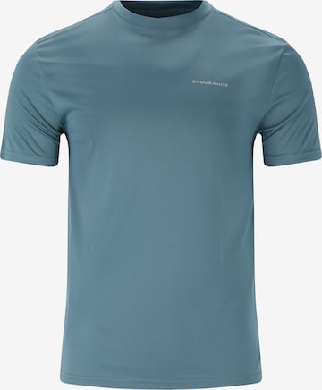 ENDURANCE Performance shirt 'Dipose' in Blue: front