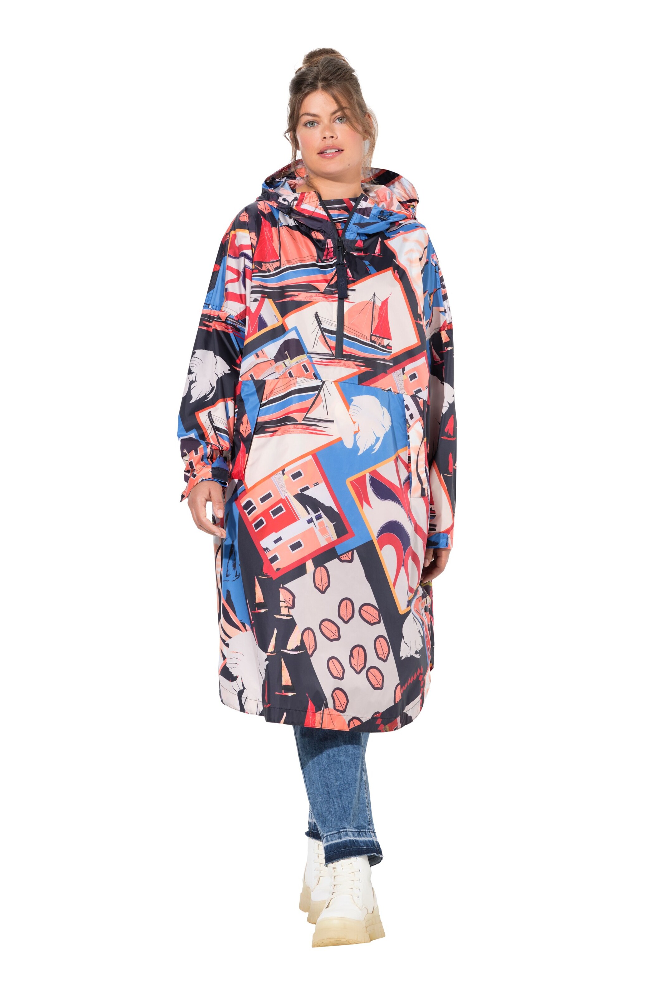 LAURASØN Übergangsjacke in Mischfarben: Vorderseite