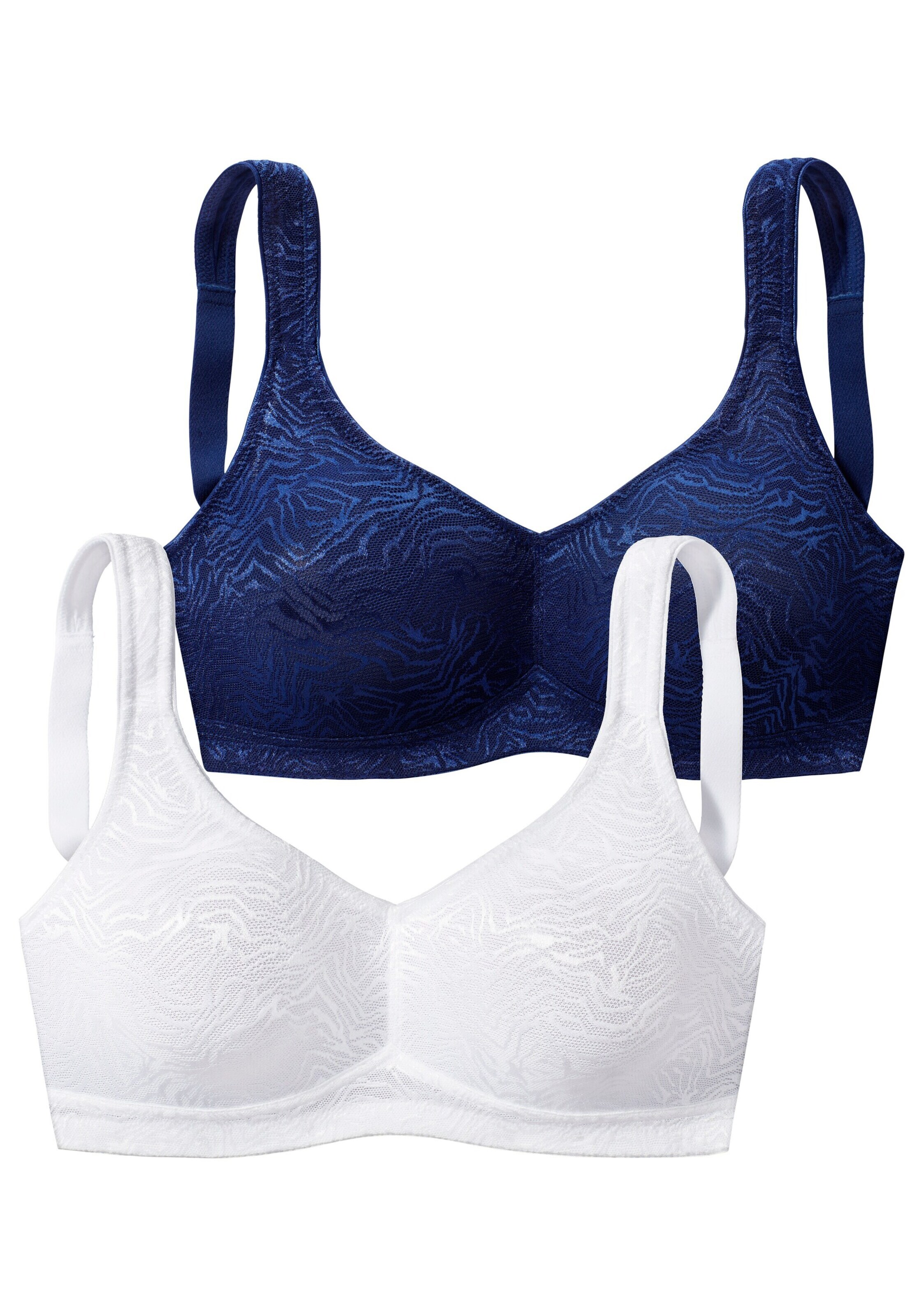PETITE FLEUR BH in Blau: Vorderseite