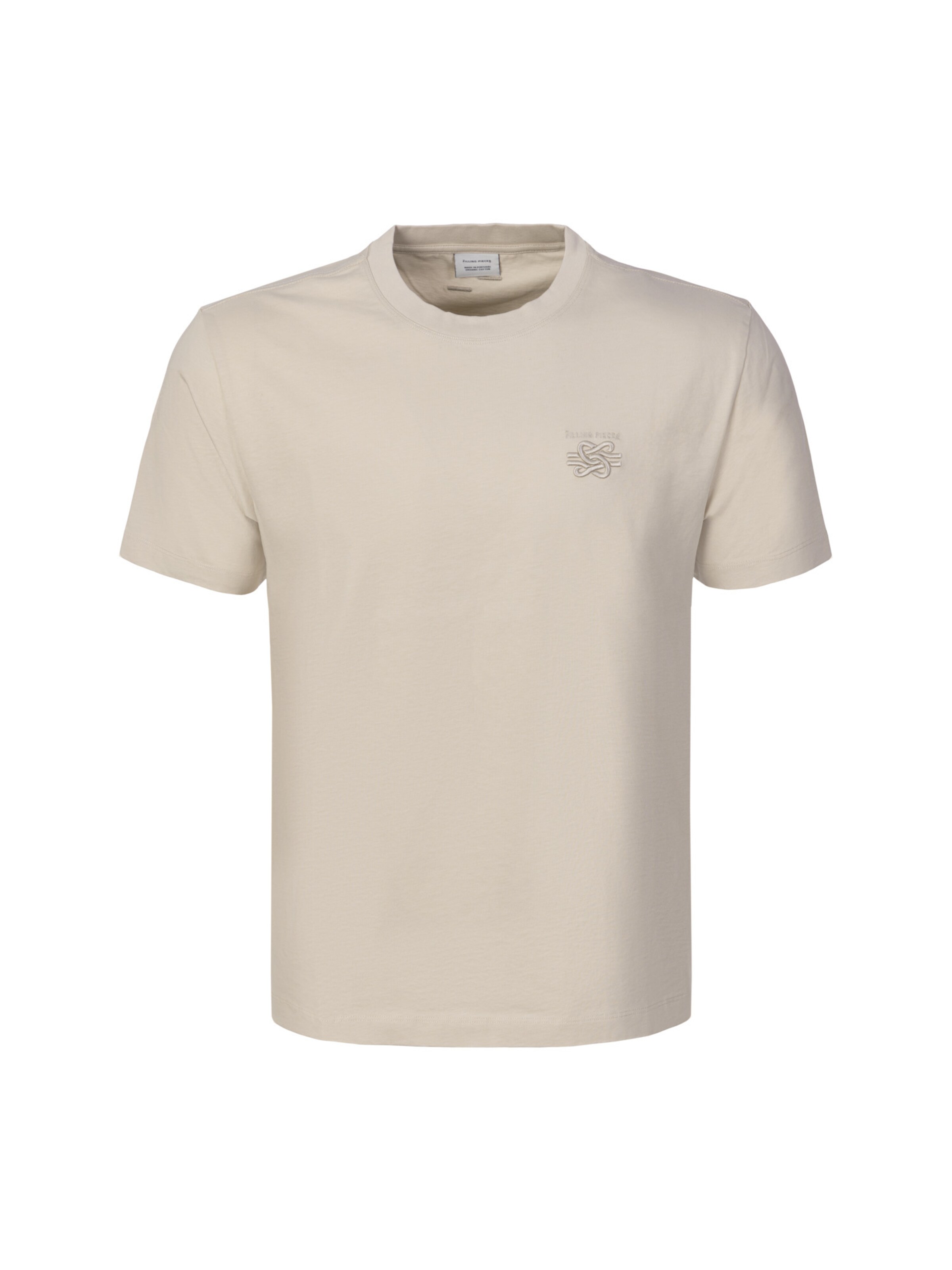 Filling Pieces Shirt in Beige: voorkant