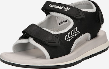 Hummel Sandals & Slippers 'ZOR' in Black: front