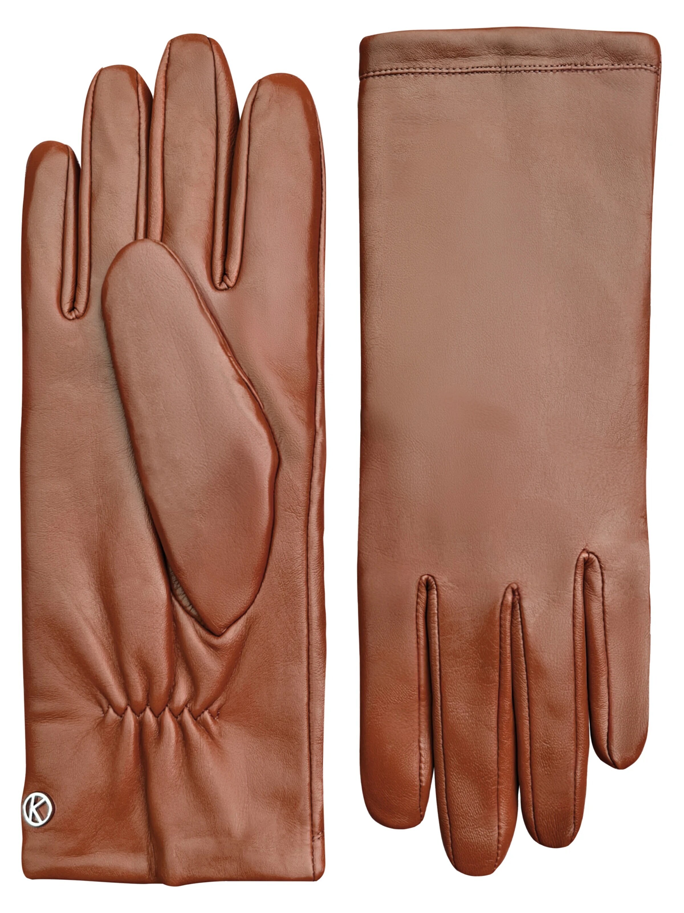 KESSLER Fingerhandschuhe‌‌‌‌‌ in Braun