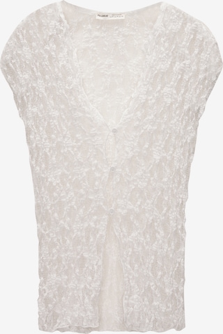 Chemisier Pull&Bear en gris : devant