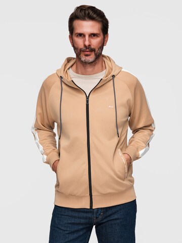 Ombre Sweatshirt in Beige: front