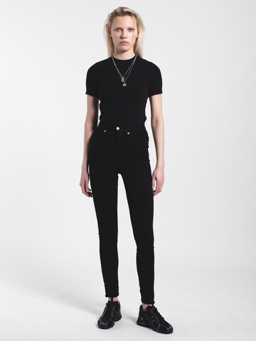 Dr. Denim Tall Skinny Jeans 'Solitaire'‌‌‌‌‌‌‌ in Schwarz