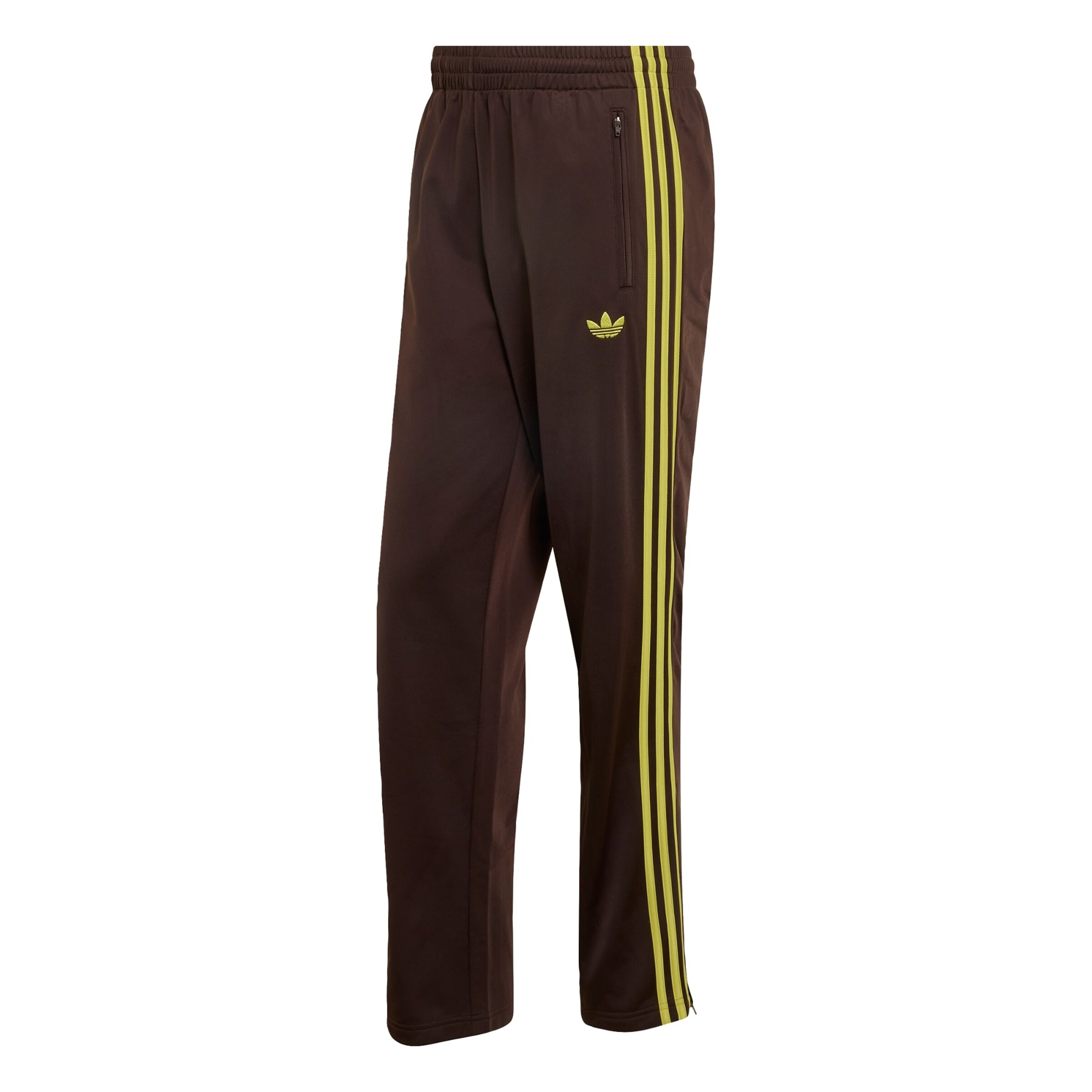 ADIDAS ORIGINALS - Regular Calças 'Firebird' em castanho: frente