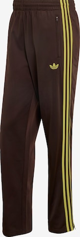 ADIDAS ORIGINALS Bukser 'Firebird' i brun: forside