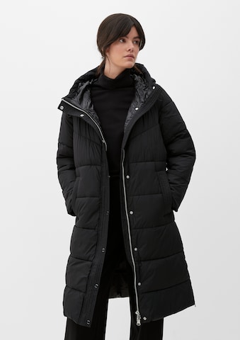 s.Oliver Winter Coat in Black: front