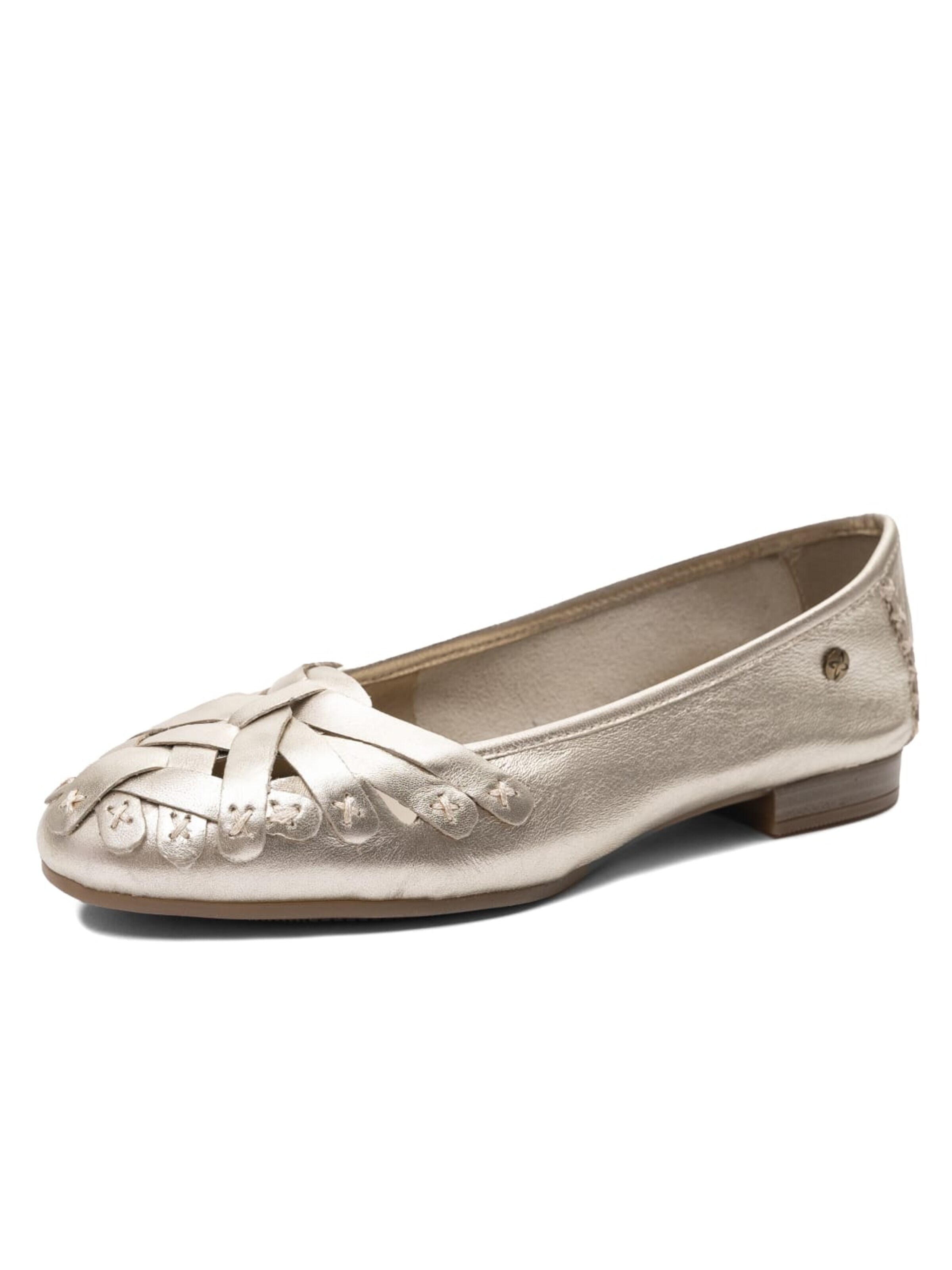 Maciejka Ballet Flats 'P7542-41/00-0' in Gold: front