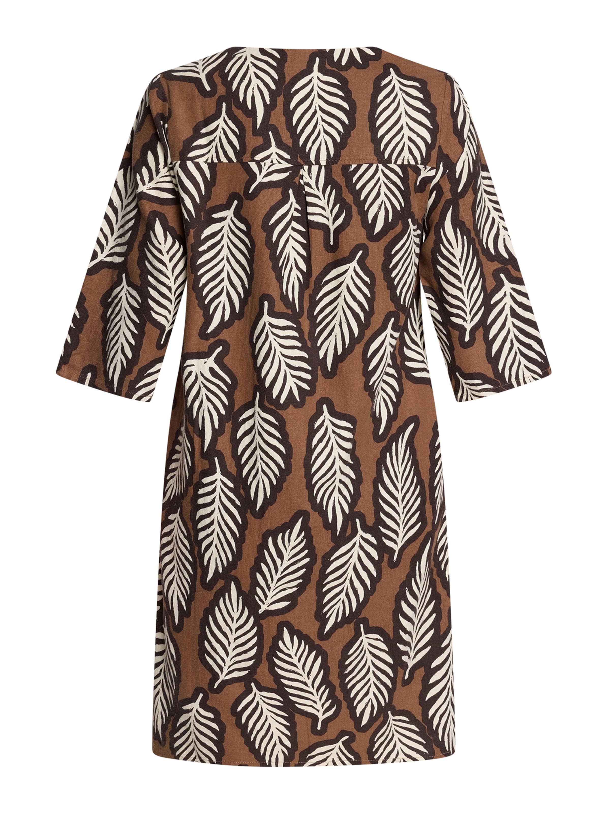 Cartoon Kleid in Braun