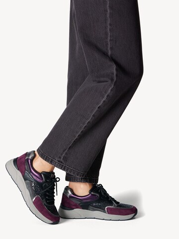 Tamaris Sneaker in Lila: Vorderseite