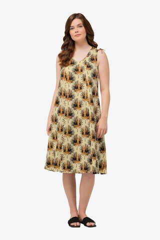 Ulla Popken Dress in Yellow: front