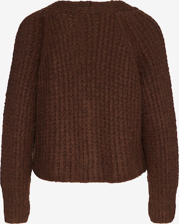 Decay Knit Cardigan in Brown