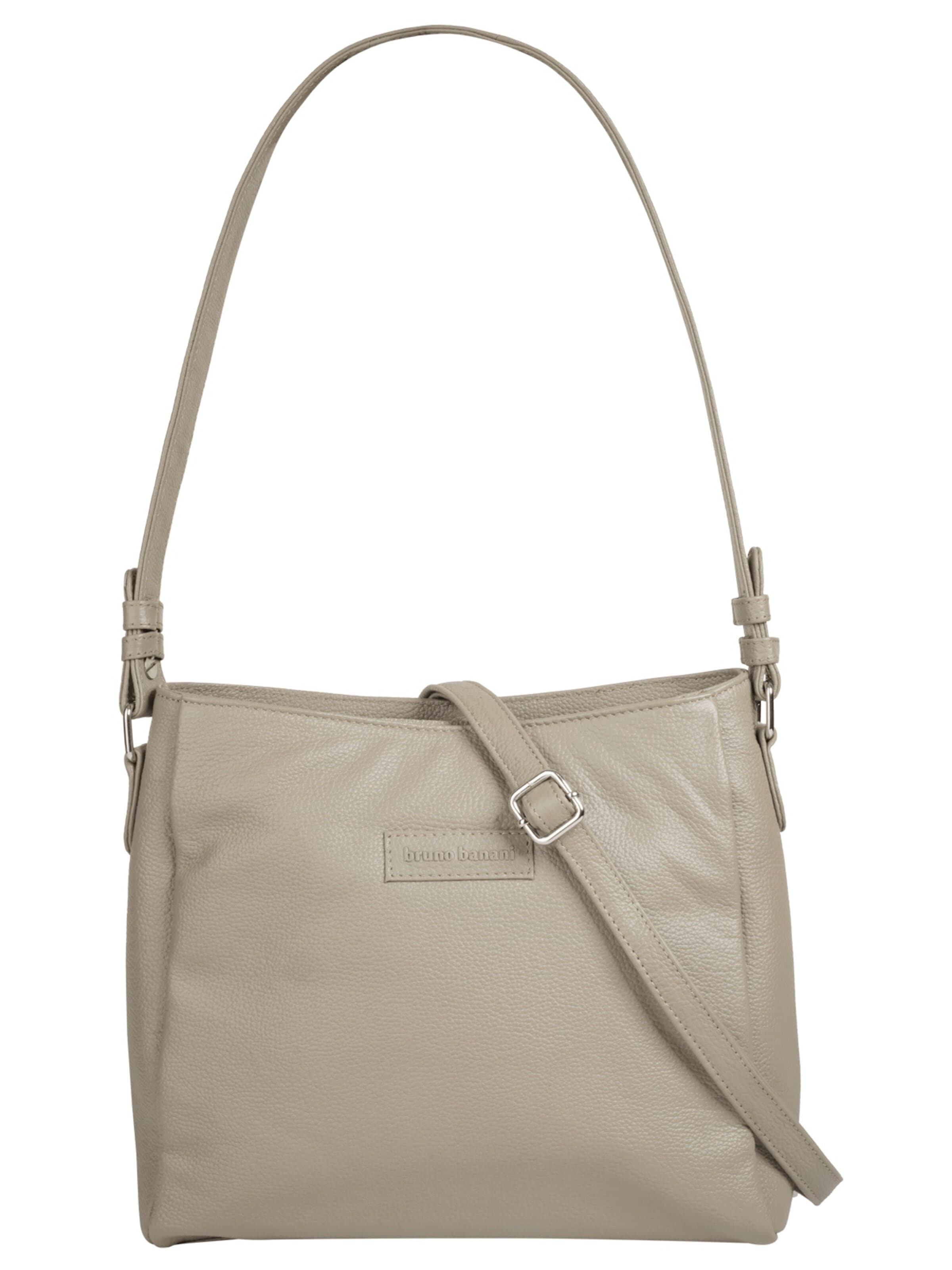 Bruno Banani - Bolso de hombro en beige: frente