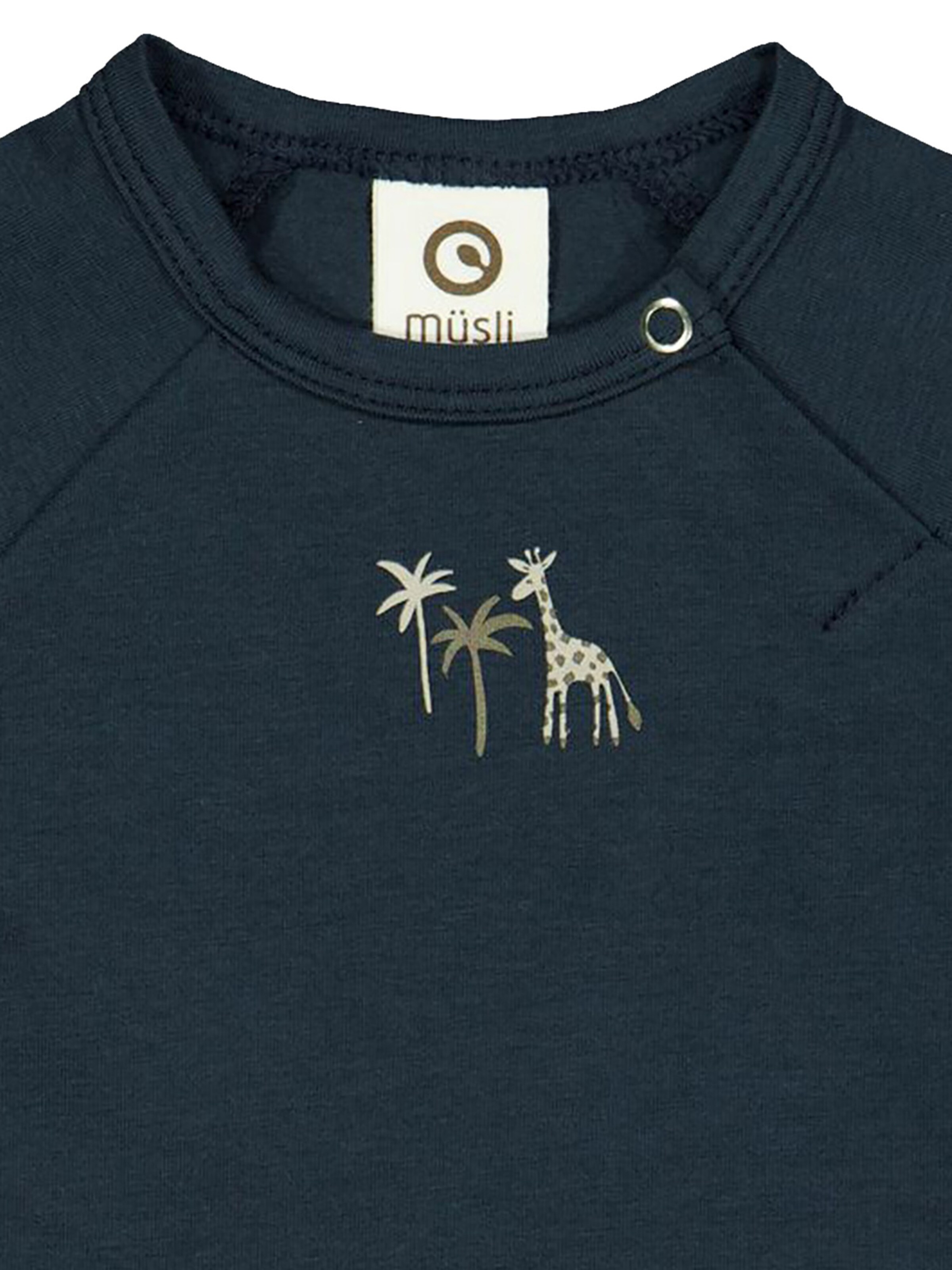 T-Shirt Müsli by GREEN COTTON en bleu