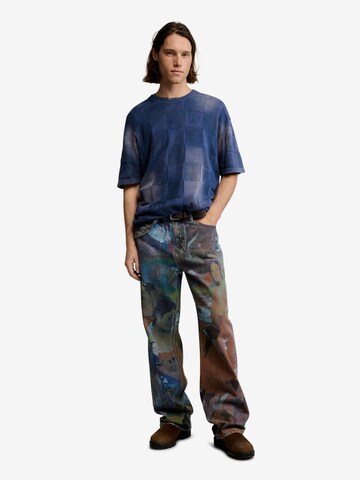 Regular Jeans de la Desigual pe albastru