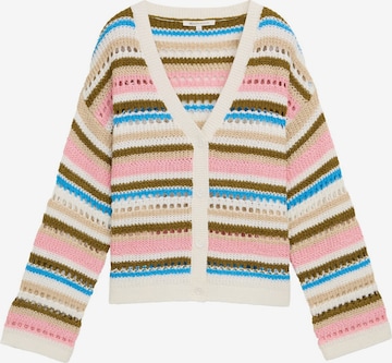 Cardigan TOM TAILOR DENIM en beige : devant