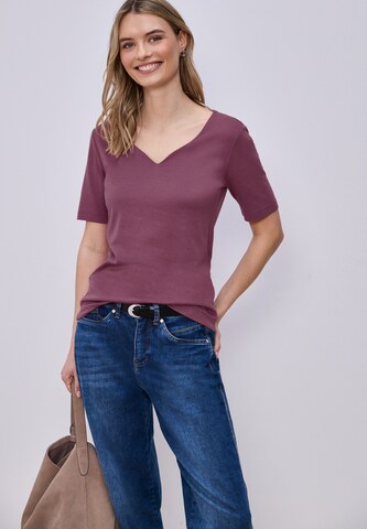 STREET ONE Shirt in Pink: Vorderseite