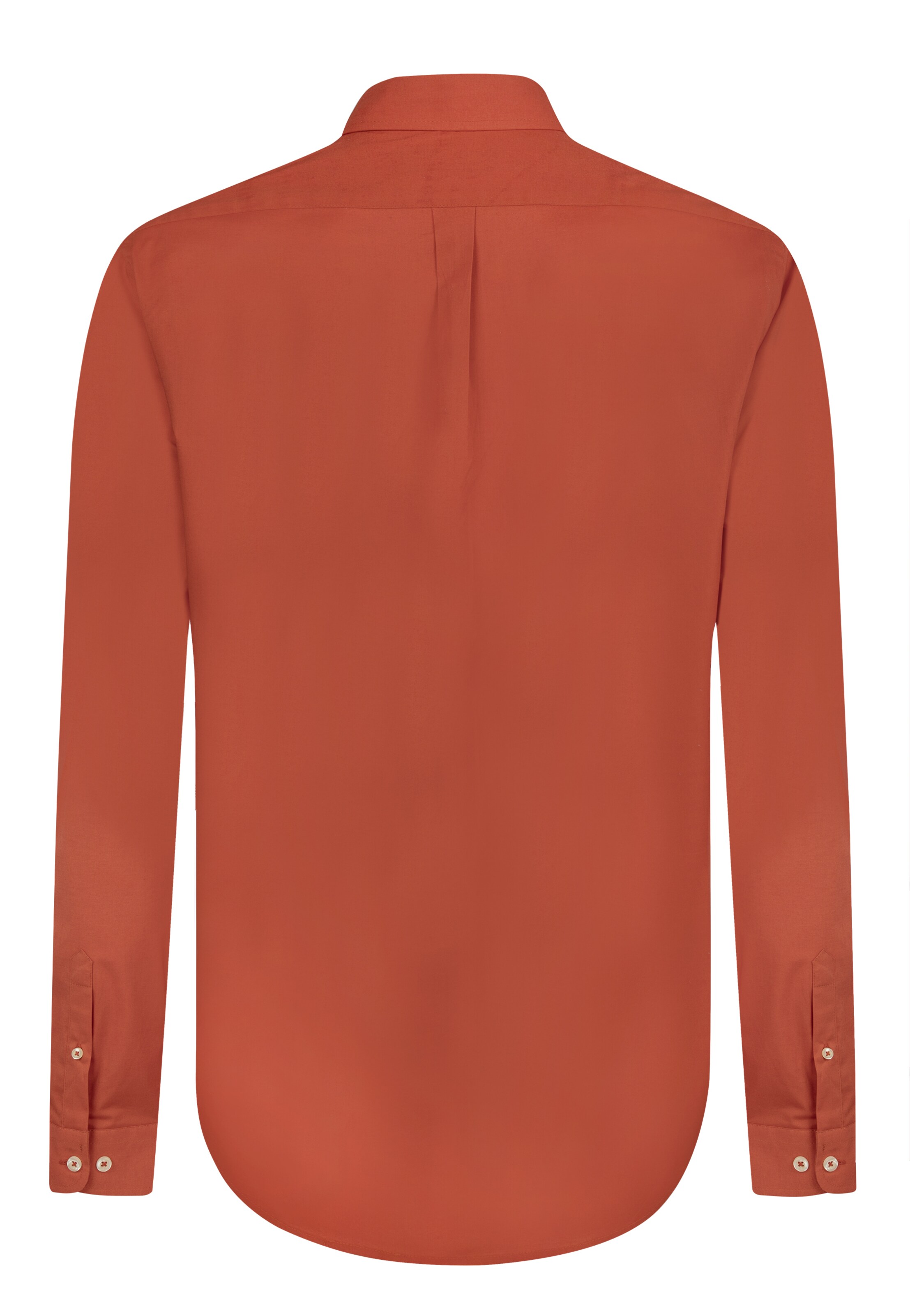 Felix Hardy Regular fit Button Up Shirt in Orange