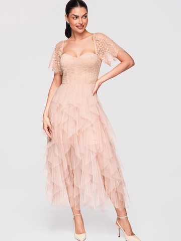 Ombre Evening dress in Pink