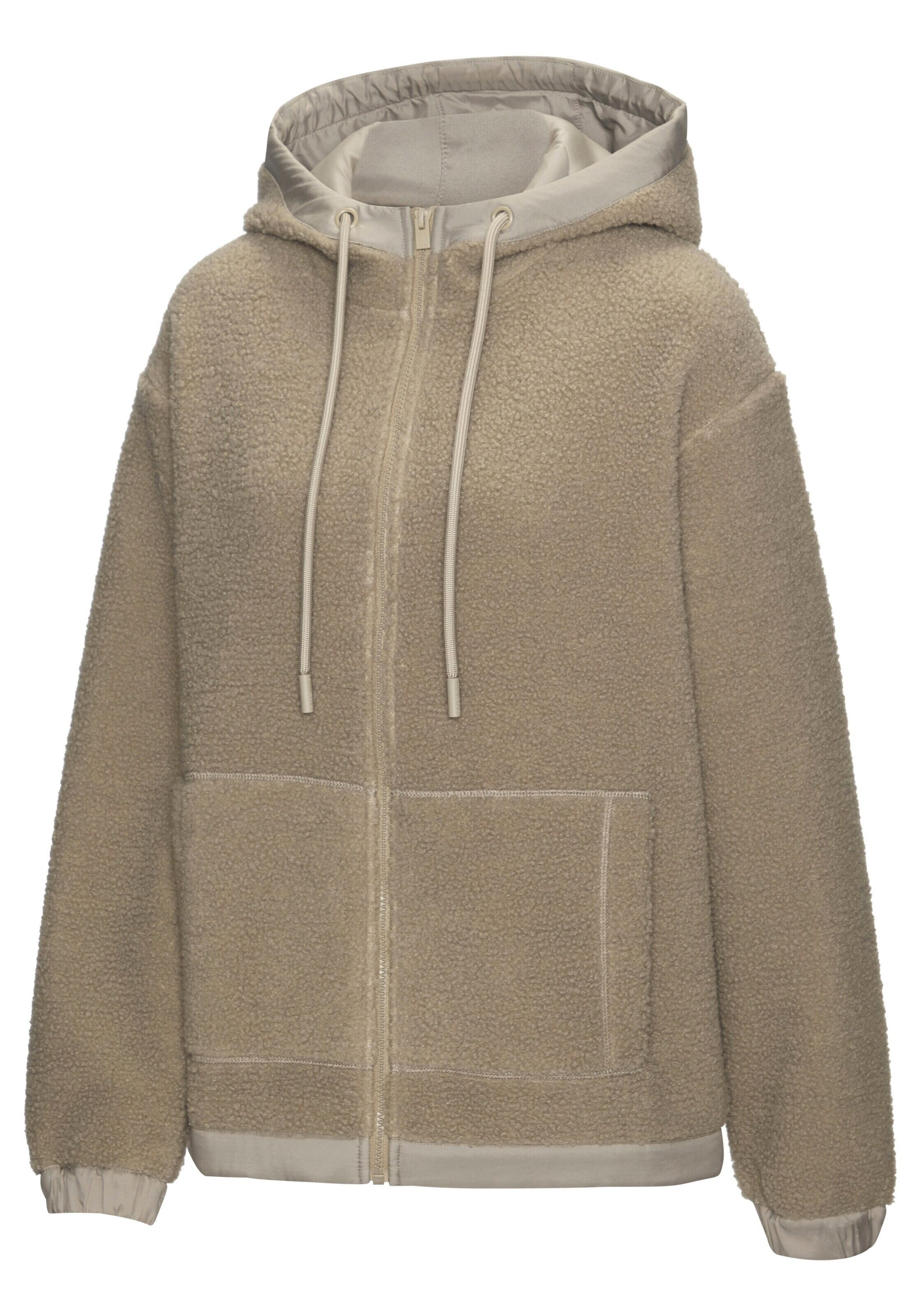 Elbsand Fleece Jacket in Beige