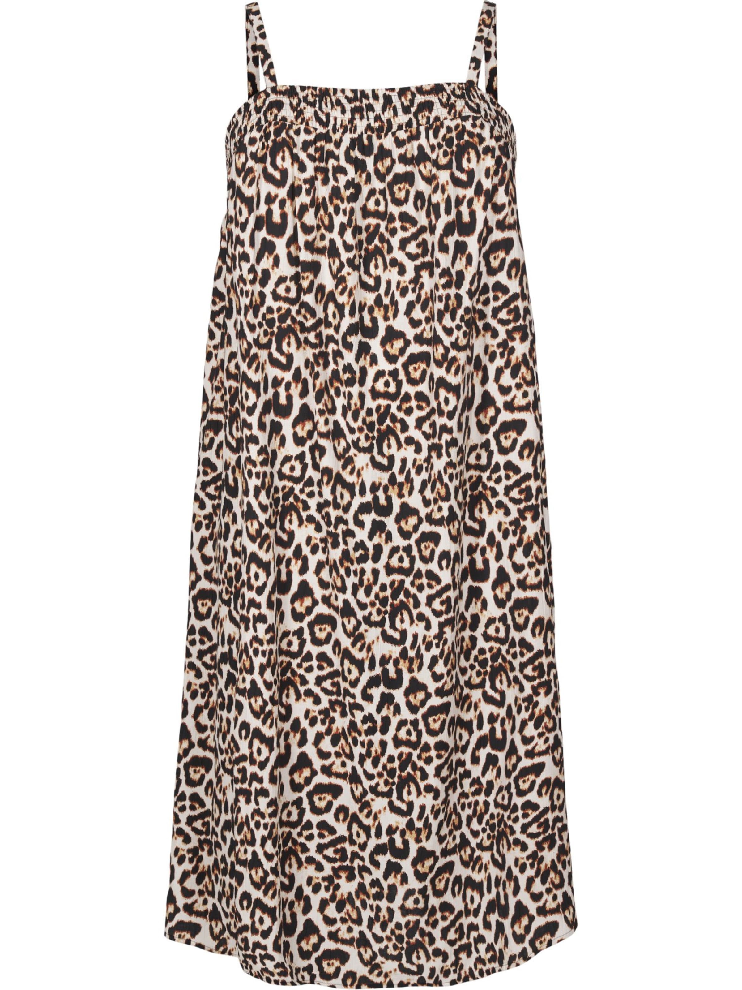 Zizzi Платье 'Vsol' в Светло-бежевый / Коричневый / Черный, Обзор товара