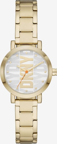 DKNY Analog Watch in Gold: front