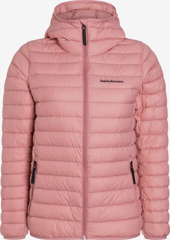 PEAK PERFORMANCE Winterjas in Roze: voorkant