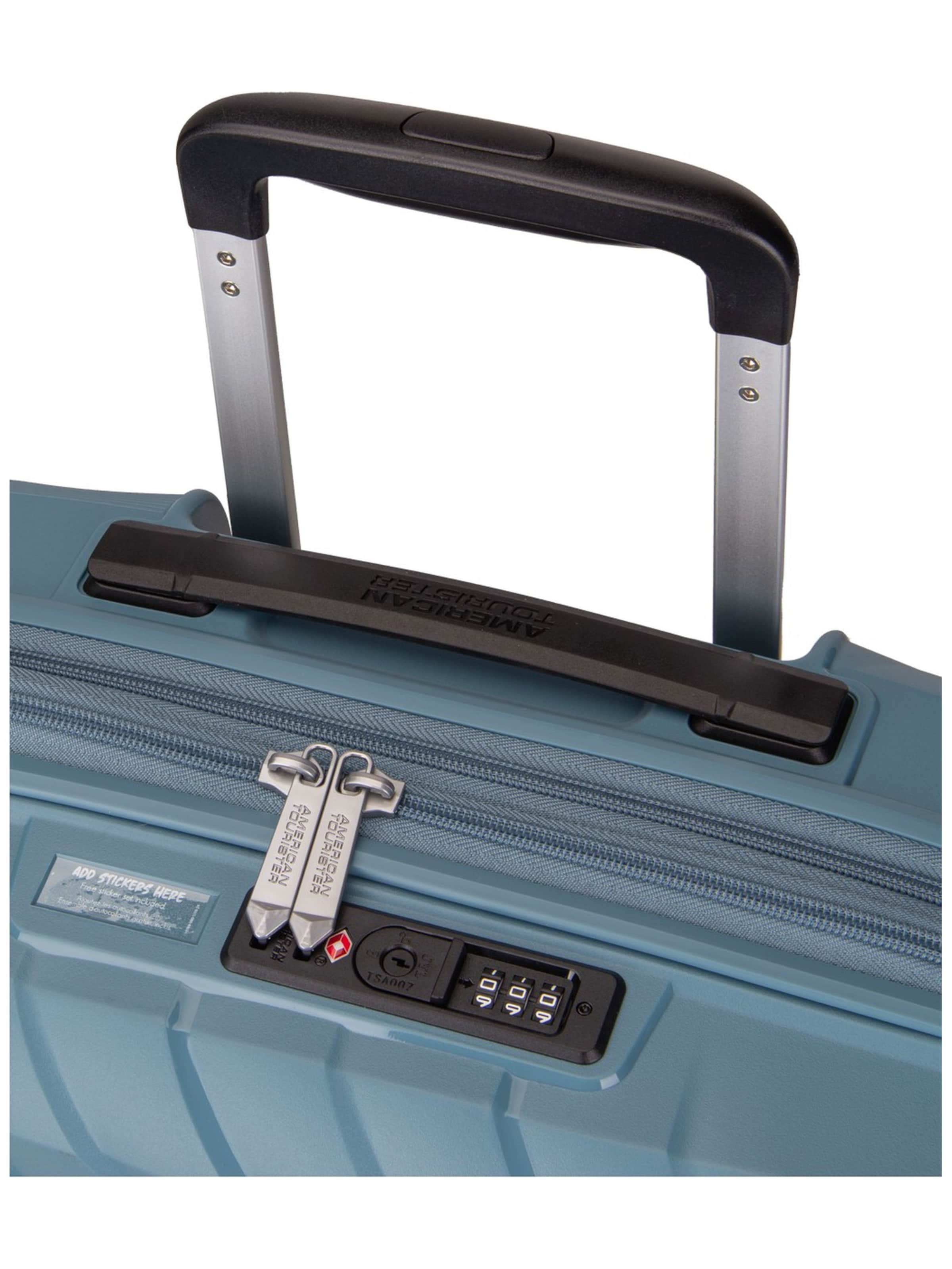 American Tourister Trolley in Blue
