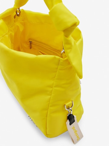 Desigual - Bolso de mano 'Priori' en amarillo