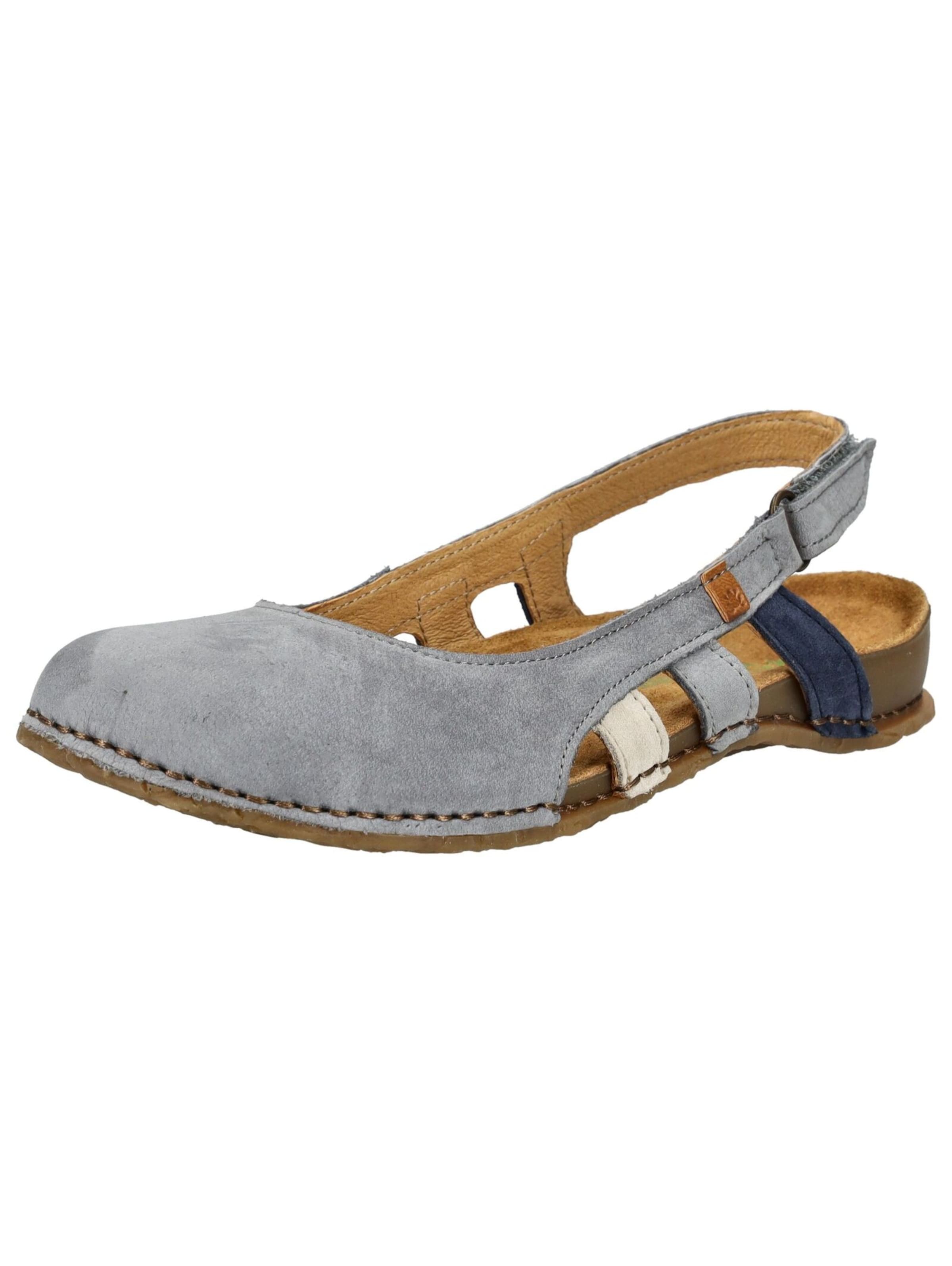 Sandales EL NATURALISTA en gris : devant