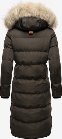 MARIKOO Winter Coat 'Schneesternchen' in Grey