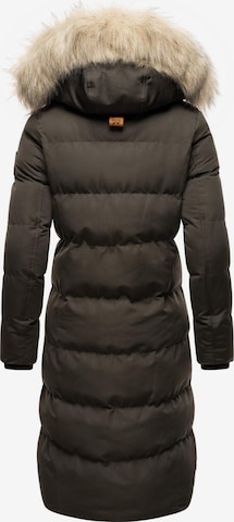MARIKOO Winter coat 'Schneesternchen' in Grey