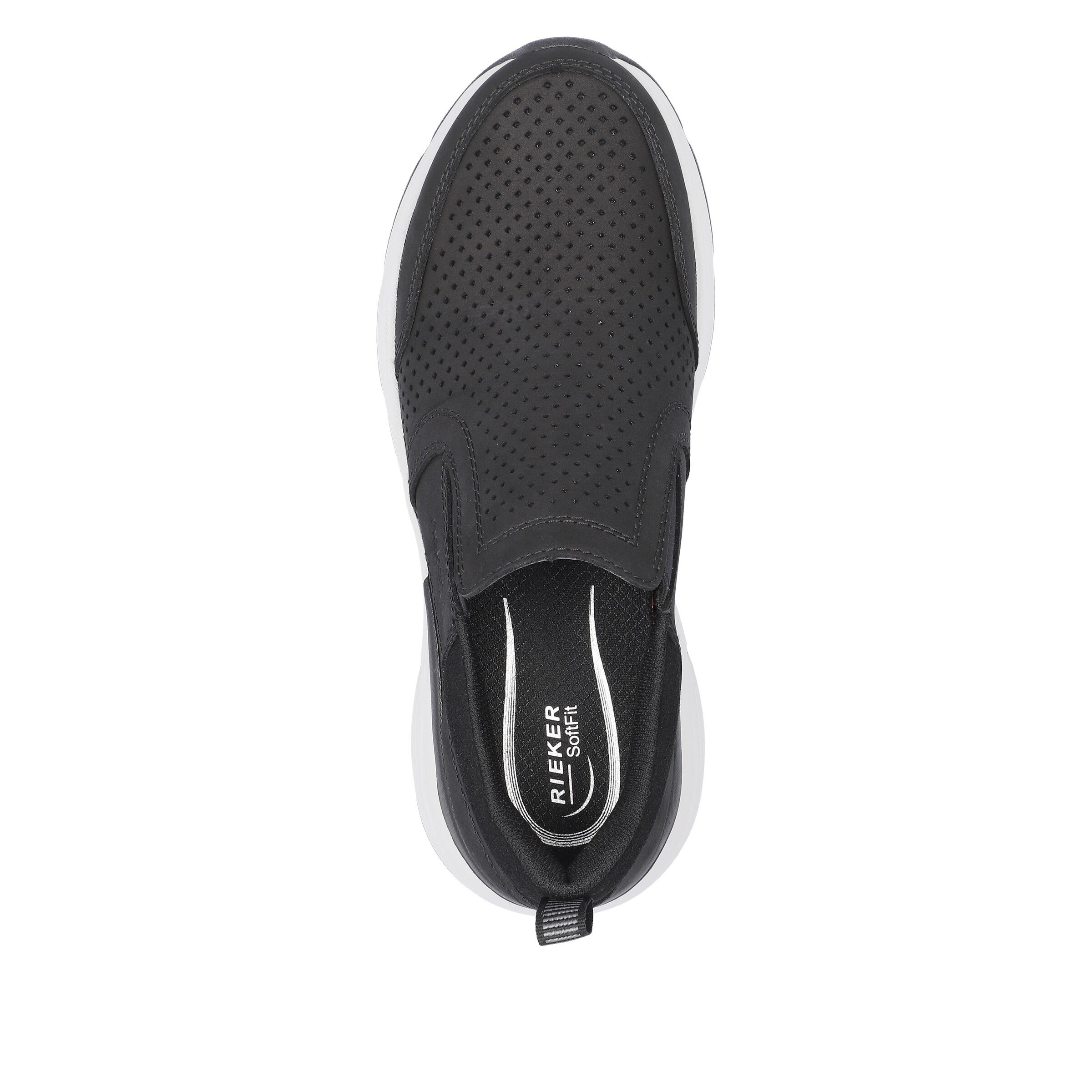 Rieker Slipper in Schwarz