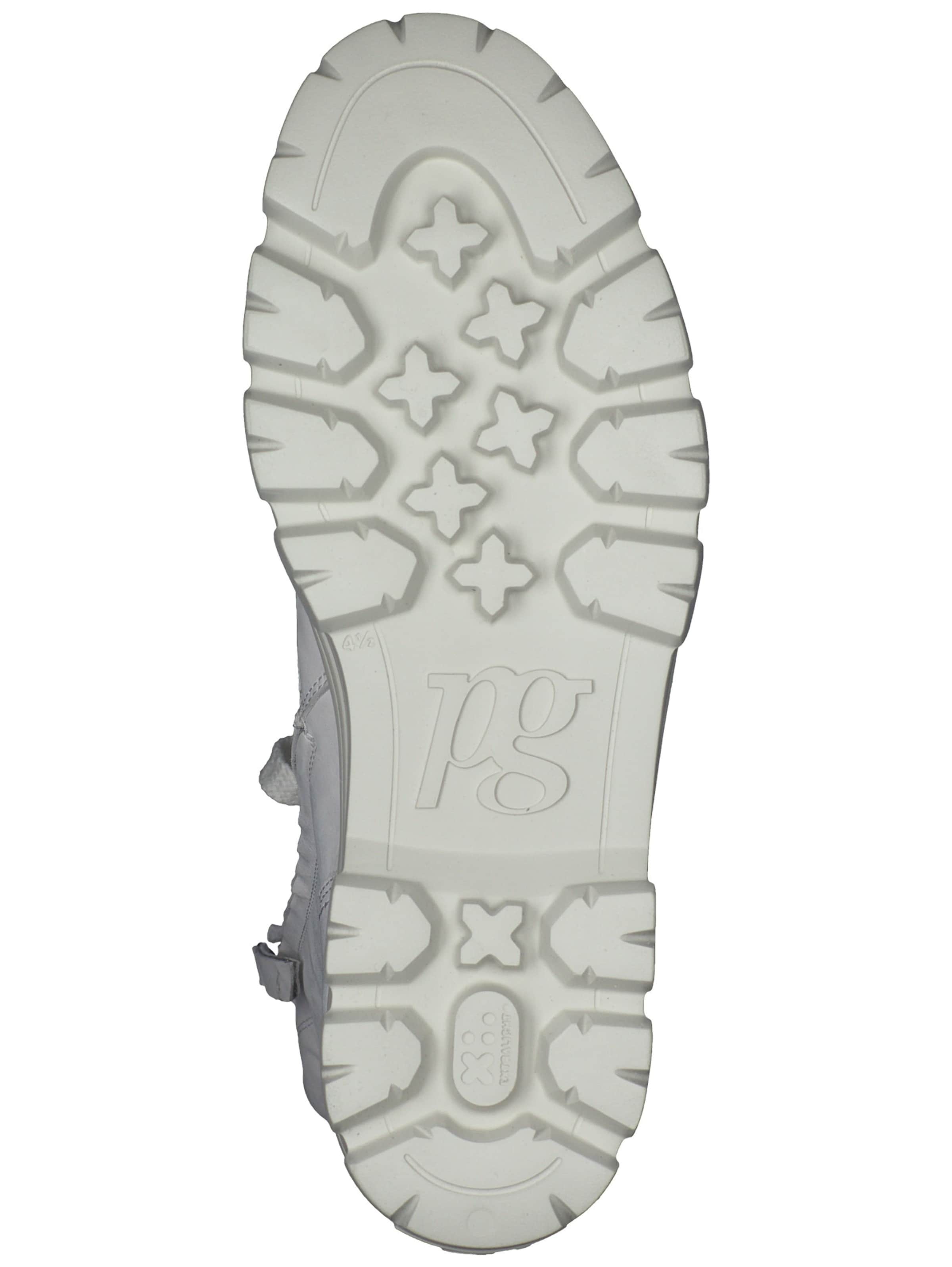 Paul Green Schnürstiefelette in Weiß