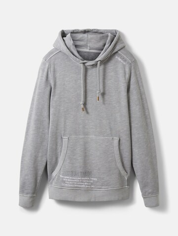 TOM TAILOR Sweatshirt in Grey: front