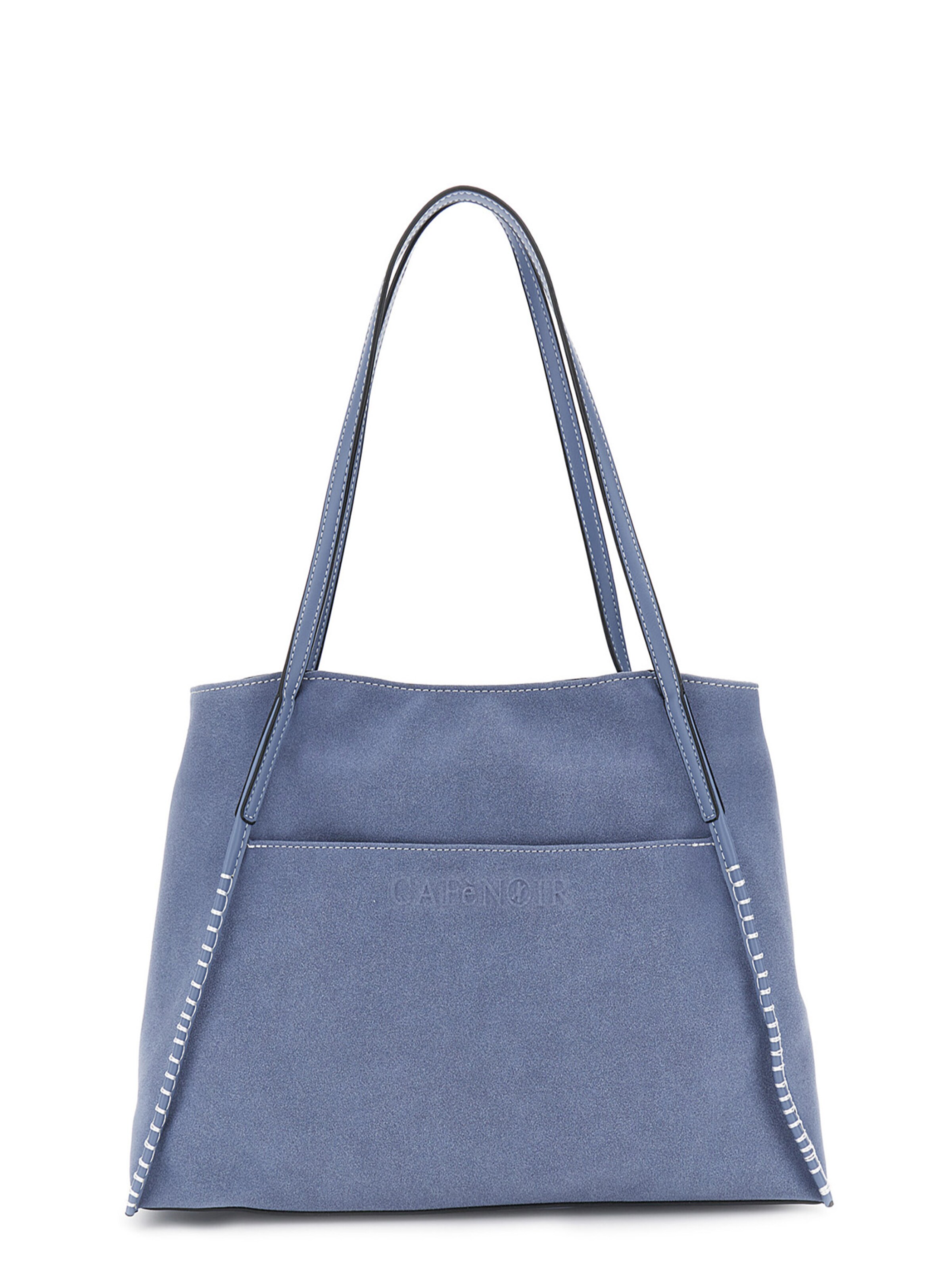 Borsa a tracolla CAFè NOIR di colore blu, Visualizzazione prodotti